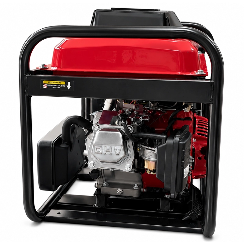 MOTOSOLDADORA GENERADOR 2 EN 1 DE 200A 3200W BENCINA - 3