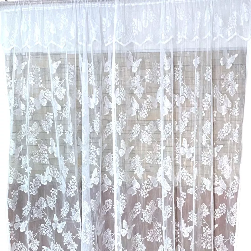 SET VISILLO HILO 2 PAÑOS (1,80 X 1,50 C/U) PRIMERA CALIDAD - 1