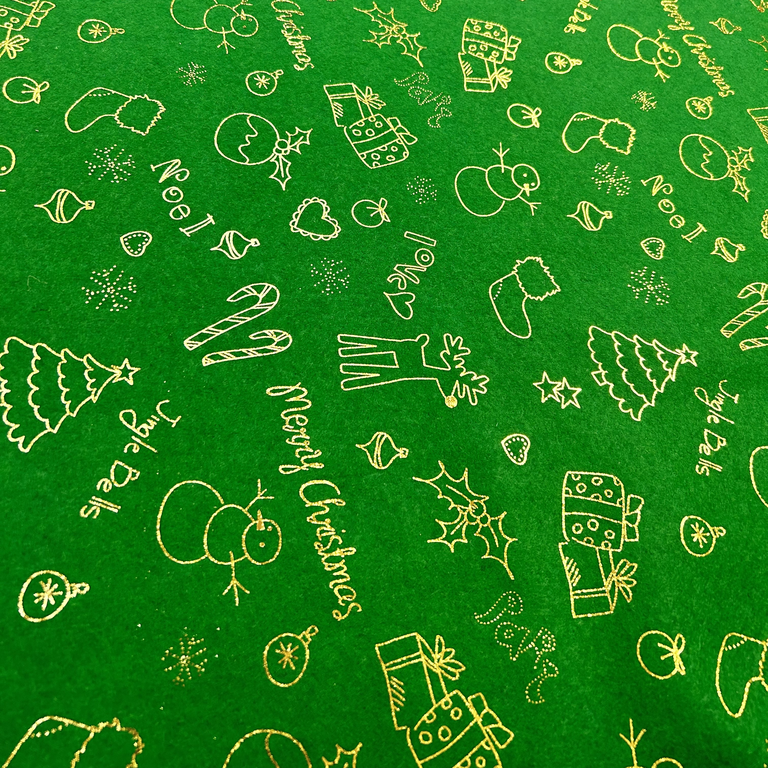 TELA PAÑO LENCY NAVIDEÑO POR METRO - 3