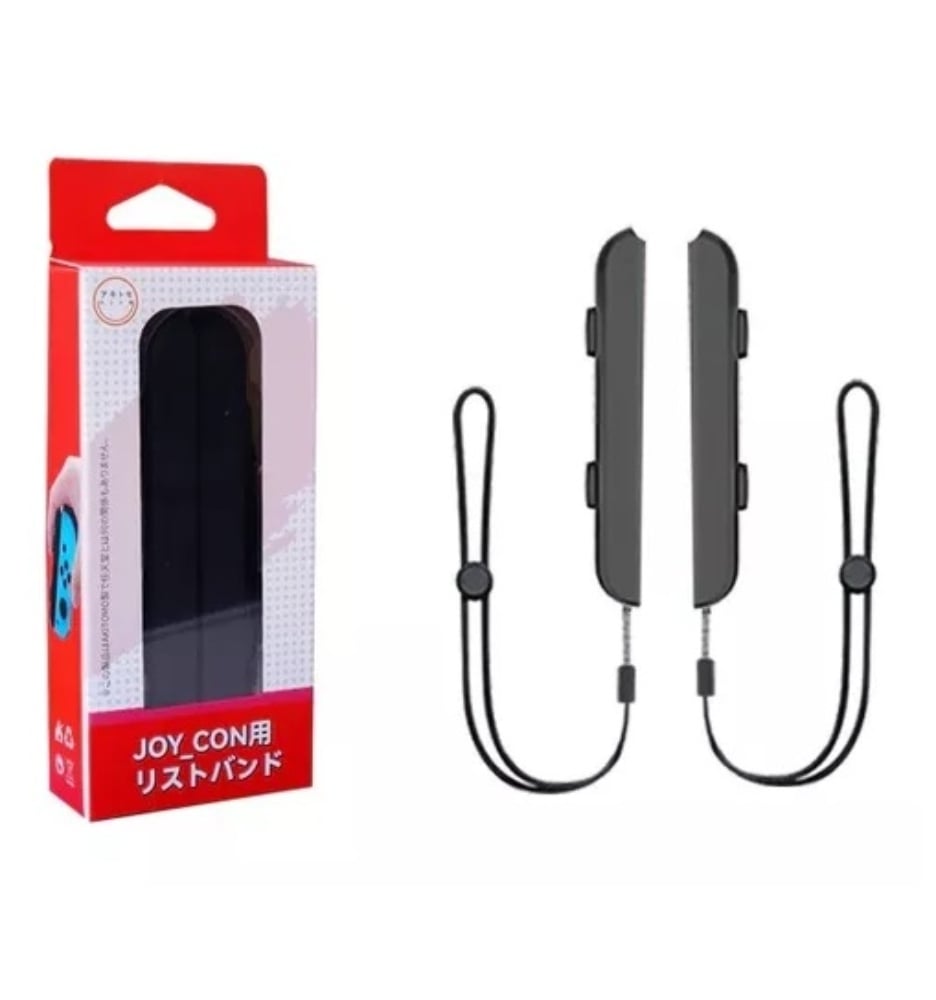 CORREAS JOY CON ALTERNATIVAS PARA MANDO NINTENDO SWITCH NEGRAS - 1