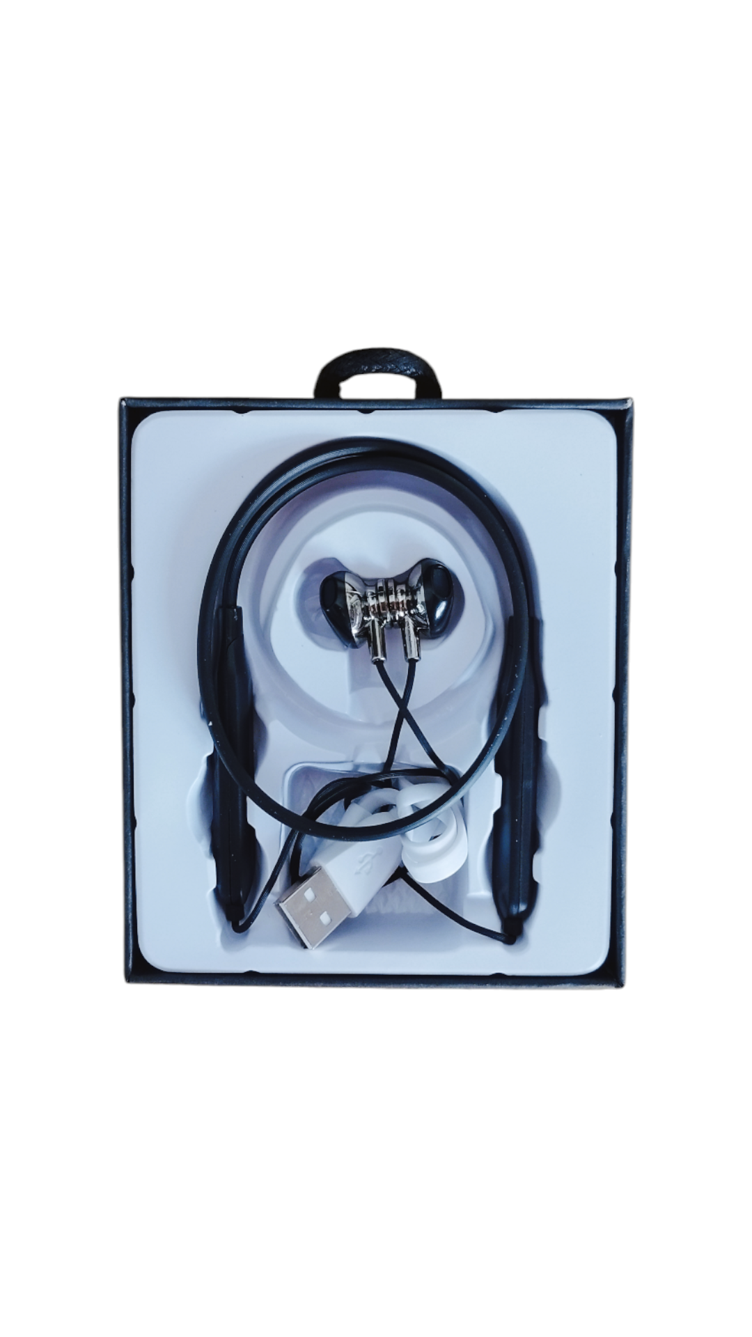 AUDIFONOS DEPORTIVOS INALAMBRICOS BLUETOOTH BT27 TREQA NEGROS - 4