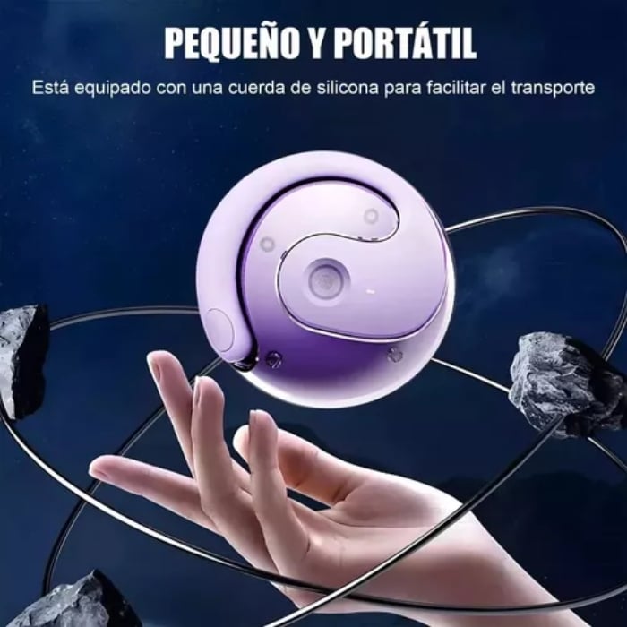 AUDIFONOS INALAMBRICOS OWS EARBUDS MORADOS - 3