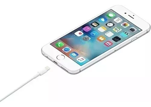 GENÉRICO CABLE USB 3.0 DE 1 METRO BLANCO DE ALTA VELOCIDAD COMPATIBLE CON IPHONE, IPAD Y IPOD – CARGA RAPIDA