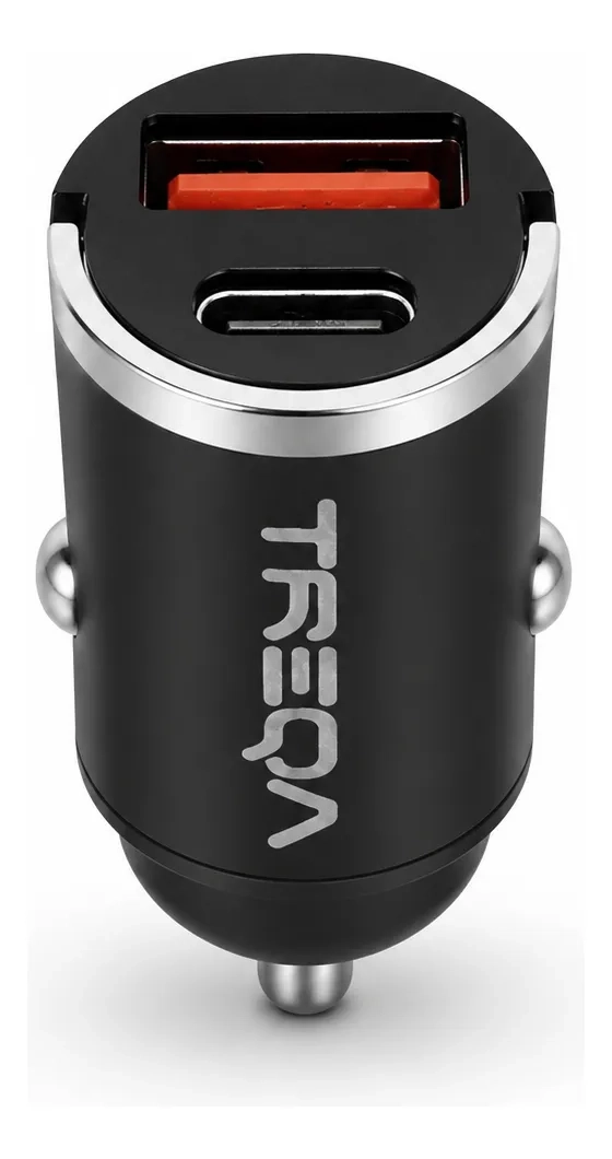 CARGADOR AUTO RAPIDO 33W USB C Y USB A CARGA RAPIDA - 5
