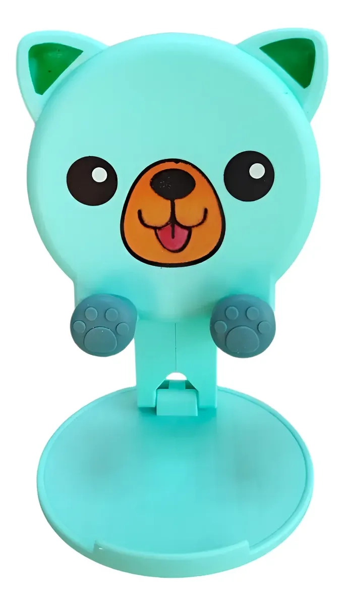 SOPORTE PARA CELULAR CON FIGURA DE ANIMALES DECORATIVO DE ESCRITORIO - 3