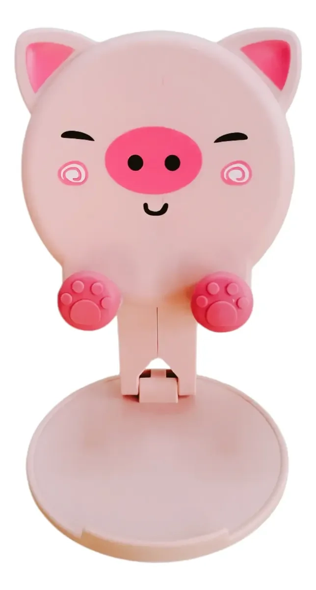 SOPORTE PARA CELULAR CON FIGURA DE ANIMALES DECORATIVO DE ESCRITORIO - 4