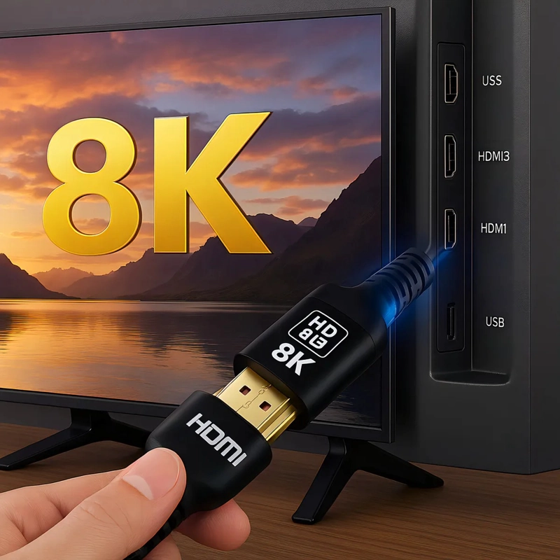 CABLE HDMI 2.1 VIDEO 4K 120HZ 8K 60HZ 5 METROS - 2