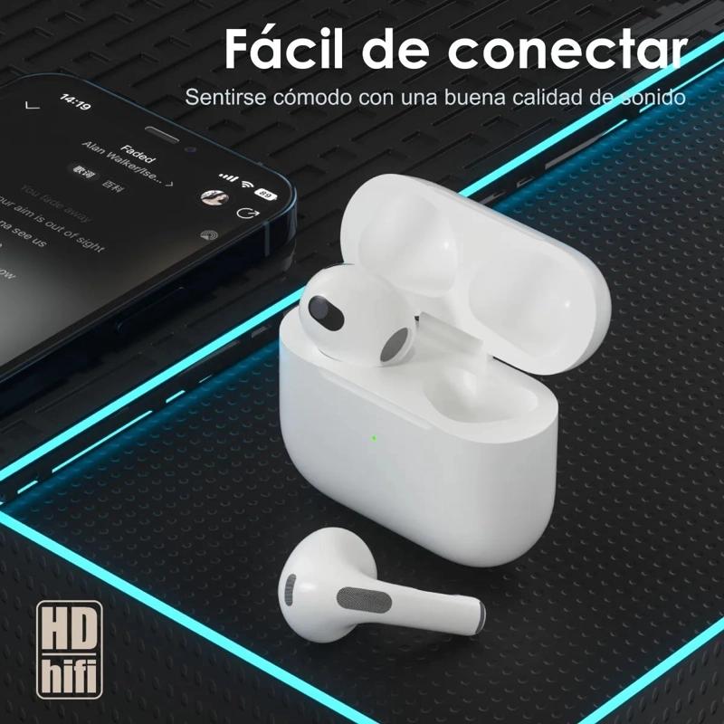 AUDIFONOS BLUETOOTH OEM COMPATIBLE IPHONE XIAOMI ANDROID - 6