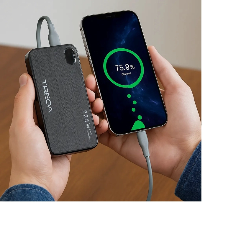 CARGADOR PORTATIL RAPIDO COMPATIBLE IPHONE/XIAOMI/SAMSUNG - 3