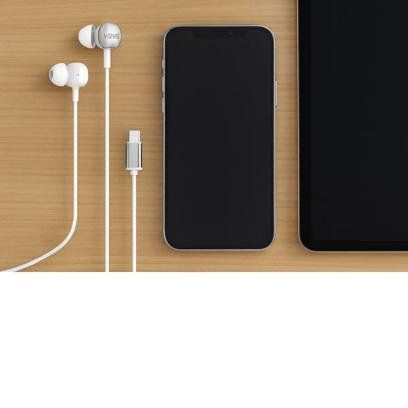 AUDIFONOS TIPO C COMPATIBLES CON IPHONE 15, 16, 17, IN EAR, CON MICROFONO, SONIDO HD - 2