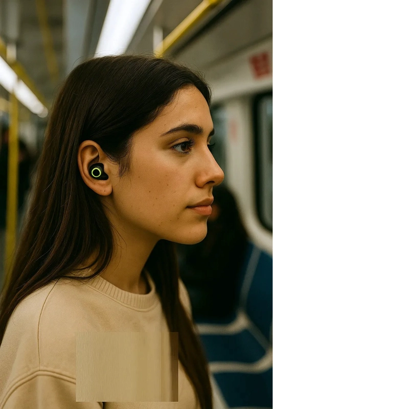 AUDIFONOS INALAMBRICOS M100 BLUETOOTH 5.3 CON CANCELACION DE RUIDO - 3
