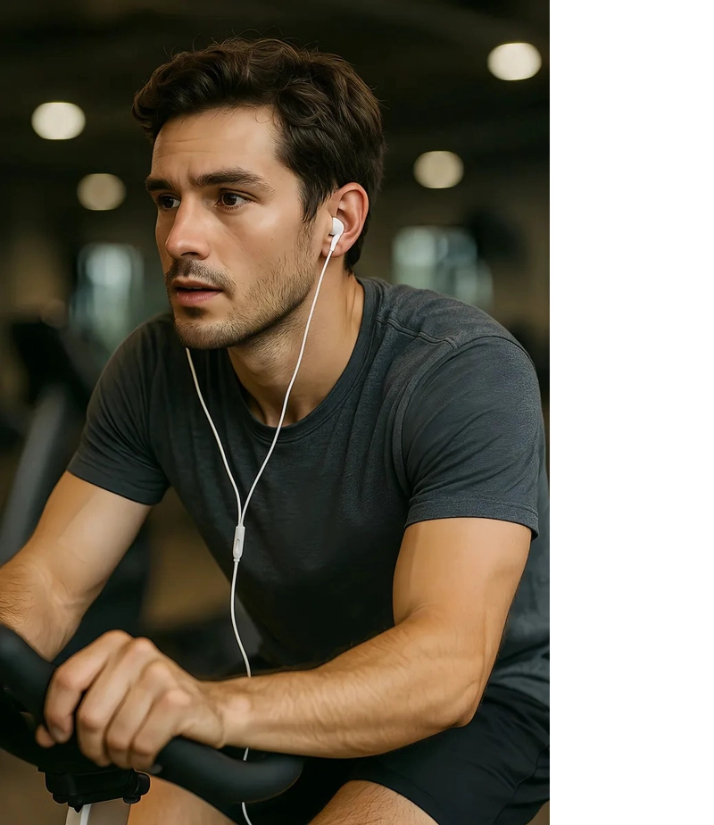 AUDIFONOS INTERNOS CON CABLE USB TIPO C COMPATIBLES CON IPHONE 15, 16, ANDROID. - 3