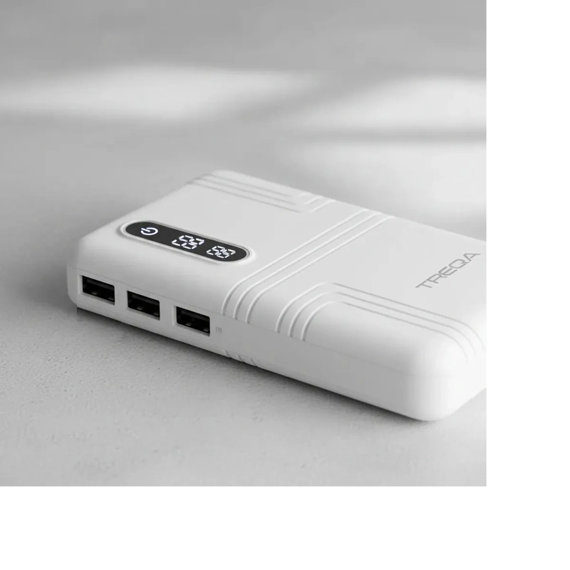 CARGADOR PORTATIL POWER BANK 10000MAH 3 USB + LINTERNA - 3