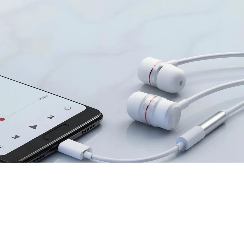 ADAPTADOR DE AUDIFONOS TIPO C A CONECTOR DE AUDIO JACK 3.5MM - 2
