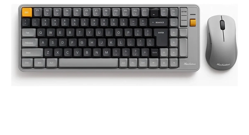 KIT TECLADO+MOUSE INALAMBRICO GAMER TECLADO INALAMBRICO Y MOUSE BLUETOOTH RECARGABLES - 1