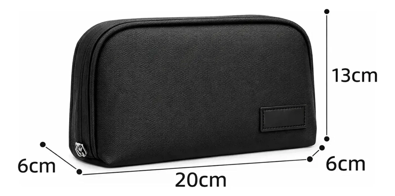 BOLSO ORGANIZADOR COMPACTO CON PROTECCIÓN RFID PARA VIAJE Y ACCESORIOS - 4