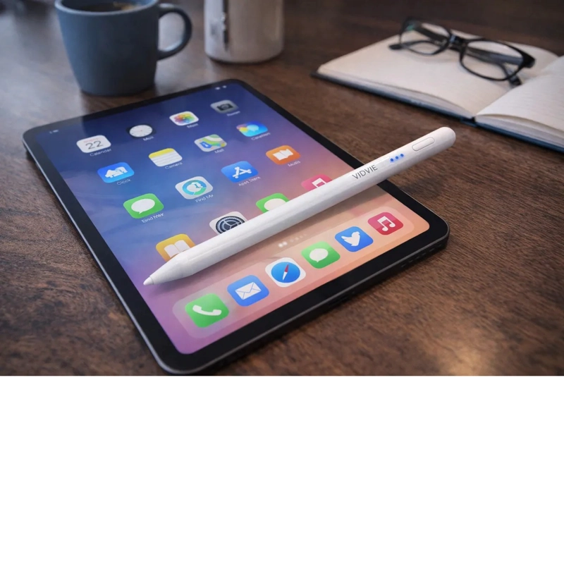 LAPIZ CAPACITIVO UNIVERSAL VIDVIE AP06 RECARGABLE USB C COMPATIBLE CON IPAD IPHONE ANDROID - 5