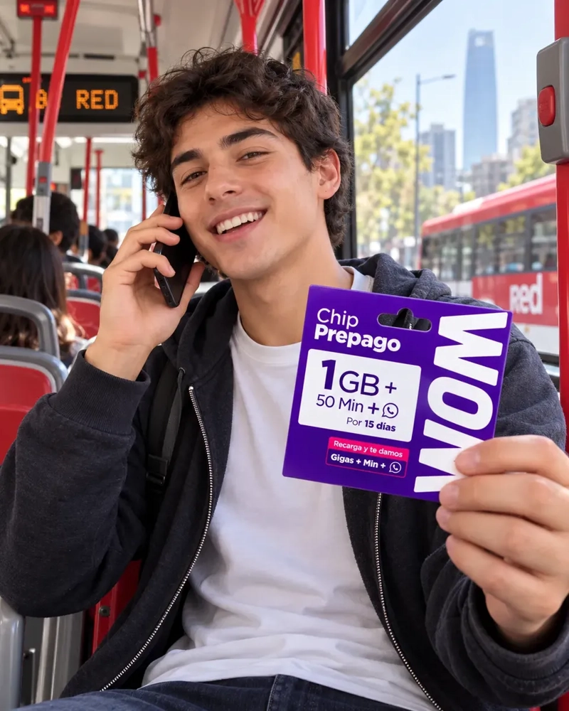 CHIPS WOM PREPAGO PACK 100 UNIDADES - 4