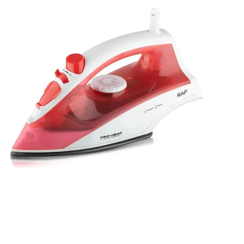 PLANCHA A VAPOR 1400W AUTOLIMPIANTE CON ROCIADOR DE AGUA ROJA - 5