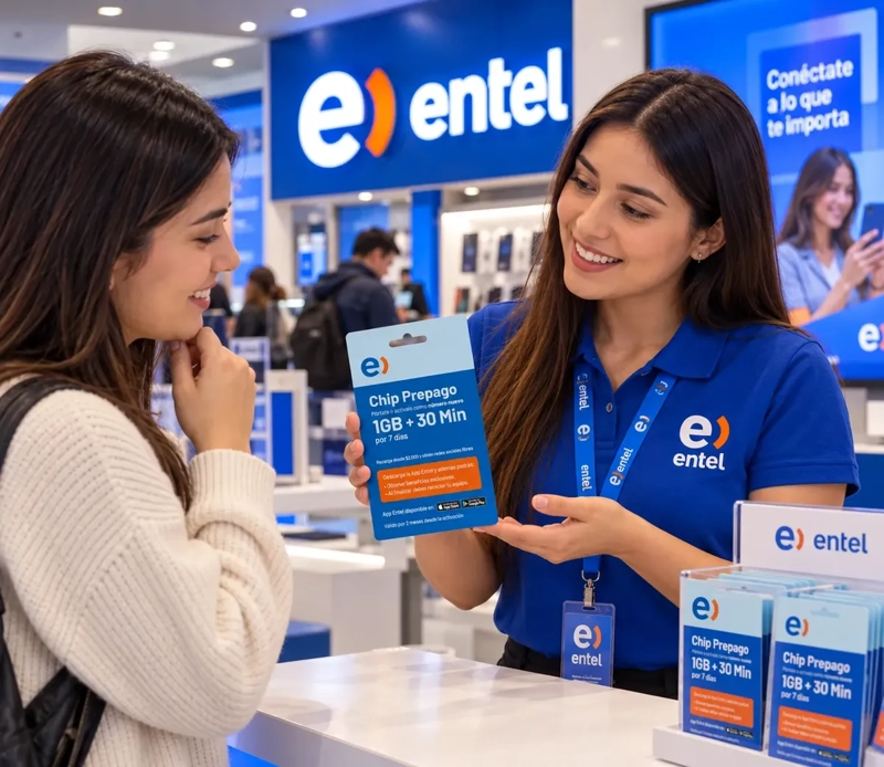 PACK 40 CHIPS SIM PREPAGO CLARO Y ENTEL PARA CELULARES - 2