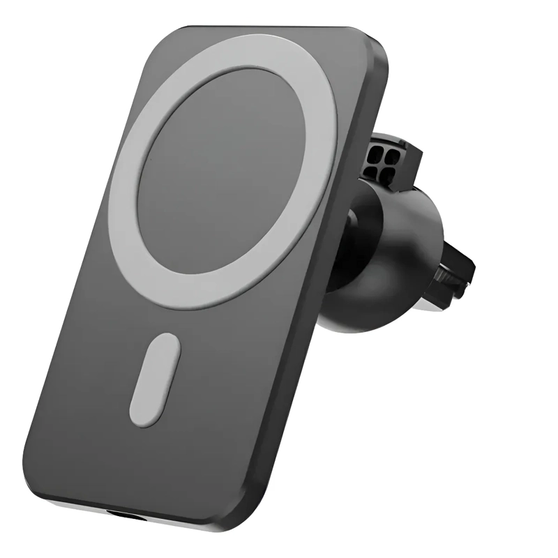GENÉRICO CARGADOR RAPIDO MAGNE TICO INALAMBRICO COMPATIBLE CON IPHONE NEGRO