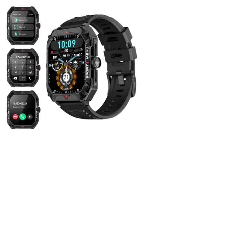 SMARTWATCH DEPORTIVO RELOJ INTELIGENTE TACTIL OUTDOOR IP68 LLAMADAS BT5.1 PANTALLA 2.02 - 1
