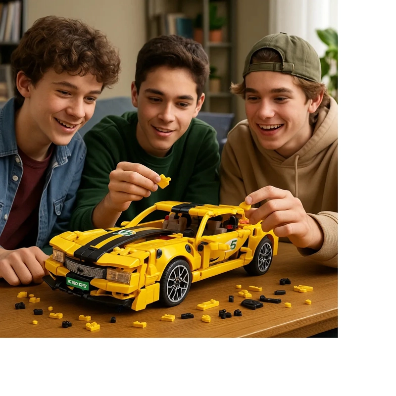 ROMPECABEZAS PUZZLE 3D AUTO ARMABLE DIY COLECCION 25CM - 2