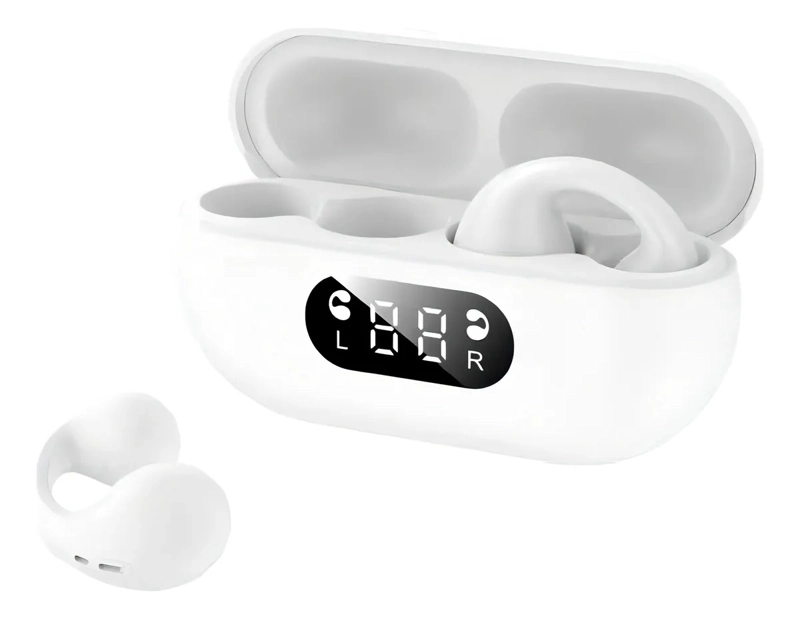 AURICULARES DEPORTIVOS BLUETOOTH 5.3 PANTALLA LED, RESISTENTES AL AGUA, COMODOS. - 1