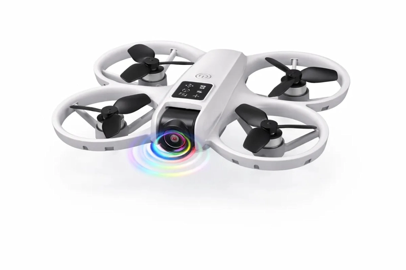 DRONE BRUSHLESS IRM, CONTROL REMOTO PANTALLA LCD, 2.4G, LUZ LED, GIRO 360 GRADOS - 5