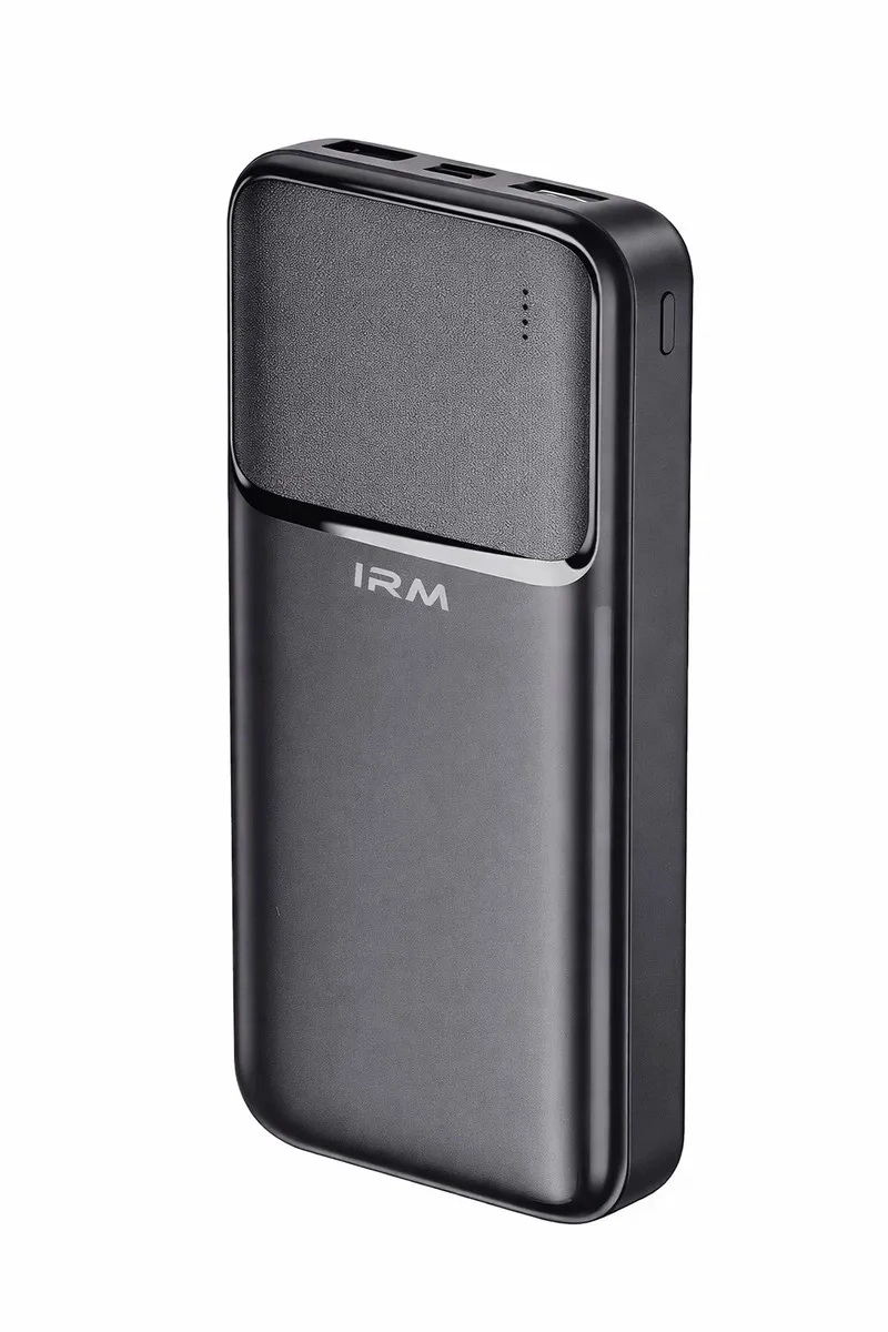 POWER BANK IR40 20000MAH, BANCO DE ENERGIA PORTATIL 10W, DOBLE USB, INDICADOR LED CARGA SEGURA - 3