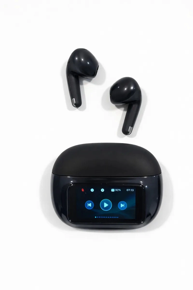 AUDIFONOS INALAMBRICOS T41 CON PANTALLA TACTIL ESTE REO BLUETOOTH DEEP BASS SONIDO POTENTE - 2