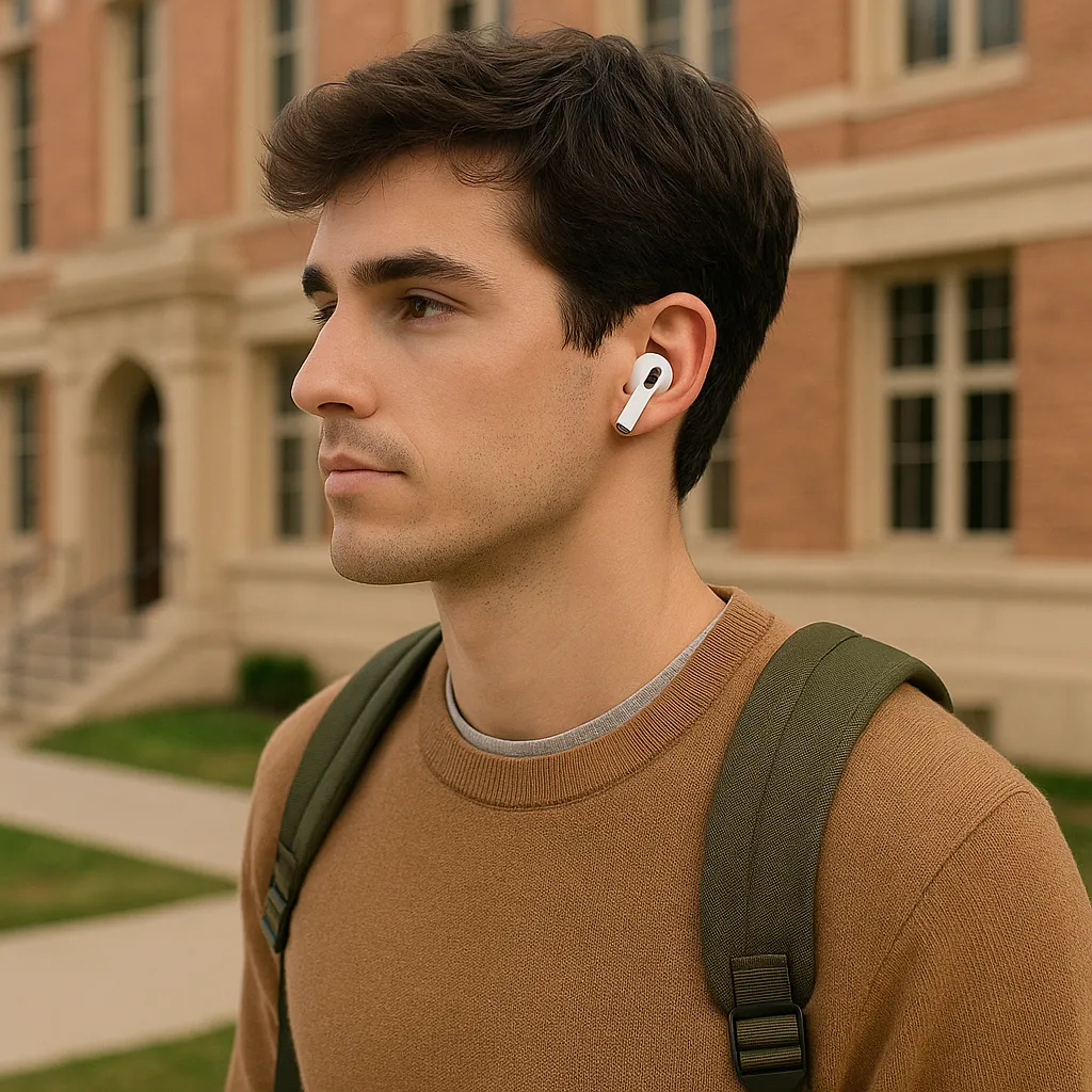 AUDIFONOS INALAMBRICOS XFT-01 EARBUDS CON BLUETOOTH ESTABLE, ESTUCHE DE CARGA PORTATIL - 3
