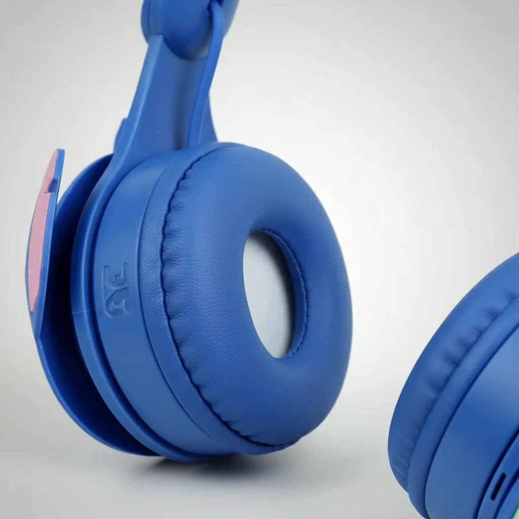 AUDIFONO INFANTIL INALAMBRICO HIFI RECARGABLE 40MM MICROFONO - 3