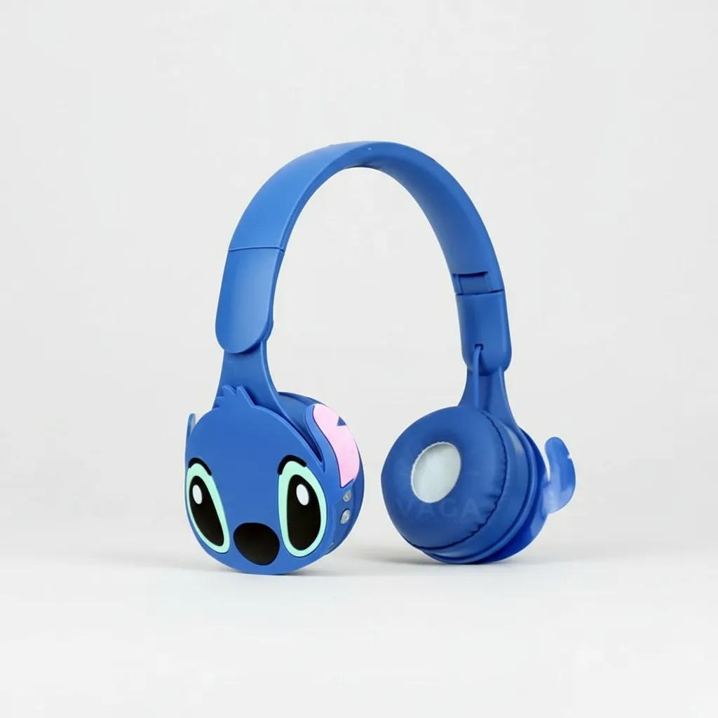 AUDIFONO INFANTIL INALAMBRICO HIFI RECARGABLE 40MM MICROFONO - 8