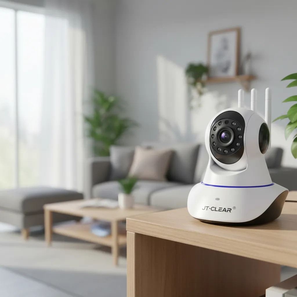 CAMARA DE SEGURIDAD INTELIGENTE HD WIFI 360° CON AUDIO Y DETECCION DE MOVIMIENTO - 6