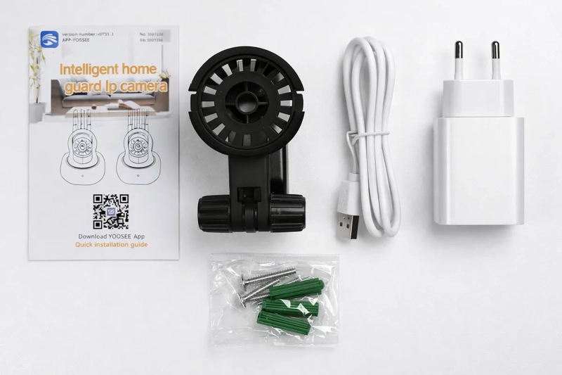 CAMARA DE SEGURIDAD INTELIGENTE HD WIFI 360° CON AUDIO Y DETECCION DE MOVIMIENTO - 7