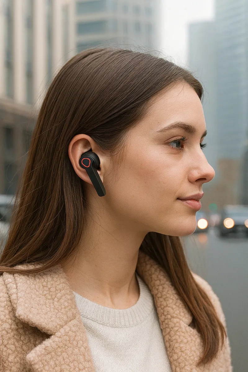 AUDIFONOS INALAMBRICOS M19 PRO BLUETOOTH 5.3 TWS CON POWER BANK Y CARGA RAPIDA NEGRO - 5