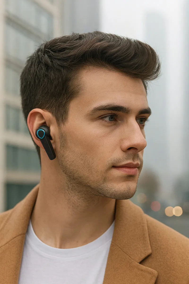 AUDIFONOS INALAMBRICOS M19 PRO BLUETOOTH 5.3 TWS CON POWER BANK Y CARGA RAPIDA NEGRO - 7