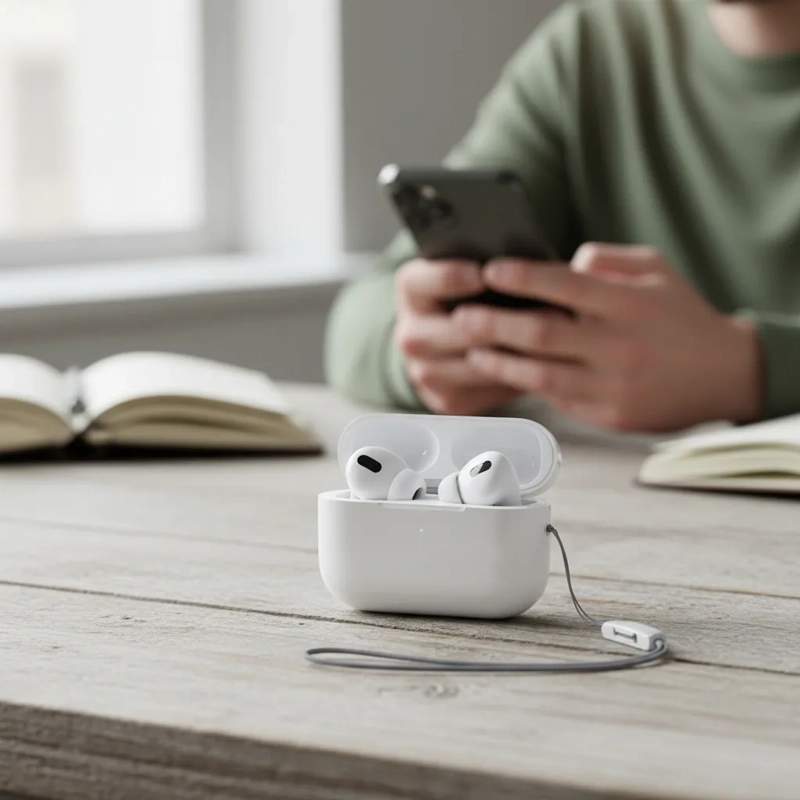 AUDIFONOS INALAMBRICOS VIDVIE BT8002 TWS IN EAR BLUETOOTH CON ESTUCHE DE CARGA BLANCO - 9