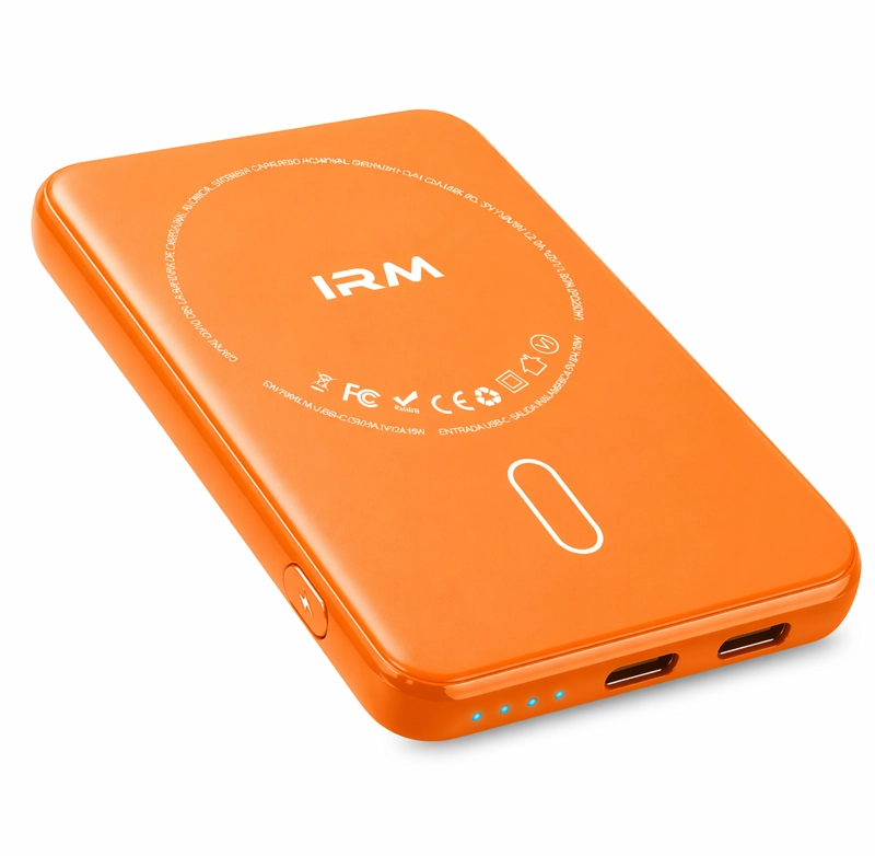 POWER BANK MAGNETICO INALAMBRICO 5000 MAH CARGA RAPIDA - 1
