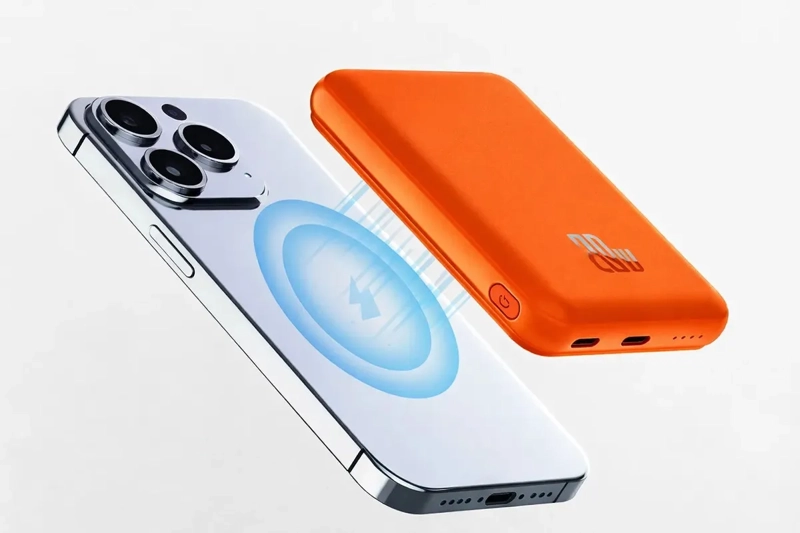 POWER BANK MAGNETICO INALAMBRICO 5000 MAH CARGA RAPIDA - 2