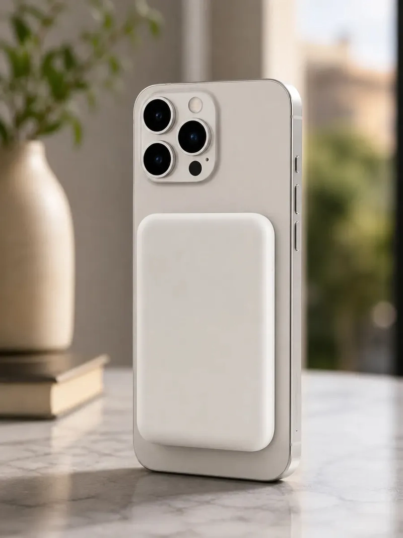 POWER BANK MAGNETICO 5000MAH CARGA INALAMBRICA - 2