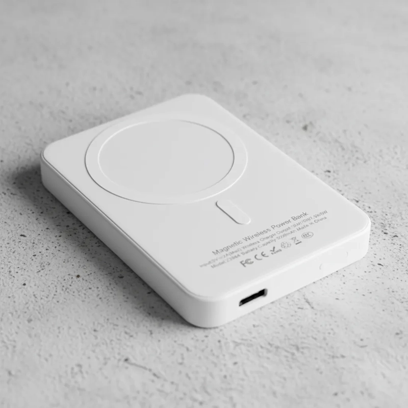 POWER BANK MAGNETICO 5000MAH CARGA INALAMBRICA - 6