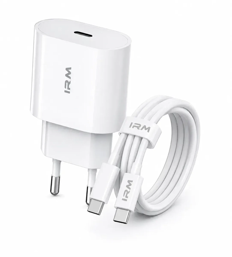 CARGADOR RAPIDO 20W USB C IPHONE SAMSUNG - 1