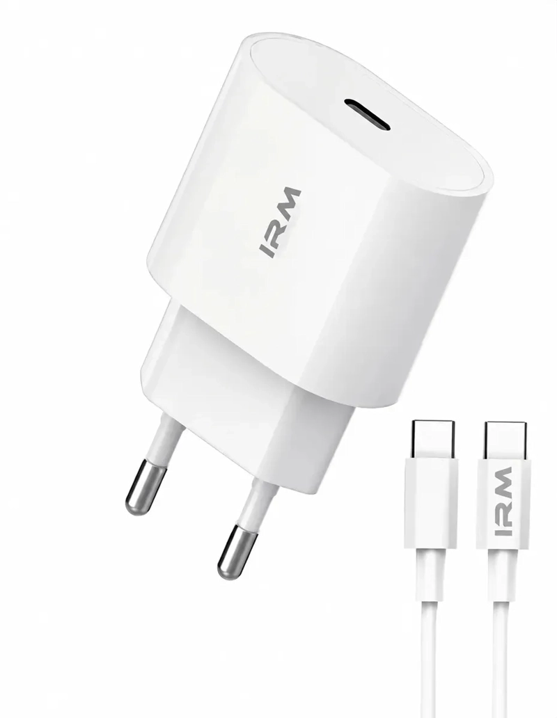 CARGADOR RAPIDO 20W USB C IPHONE SAMSUNG - 5