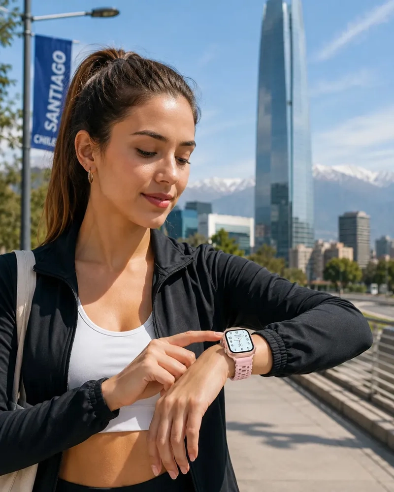 SMARTWATCH W9 ULTRA BLUETOOTH MONITOR SALUD DEPORTES COMPATIBLE IPHONE ANDROID ROSA - 4