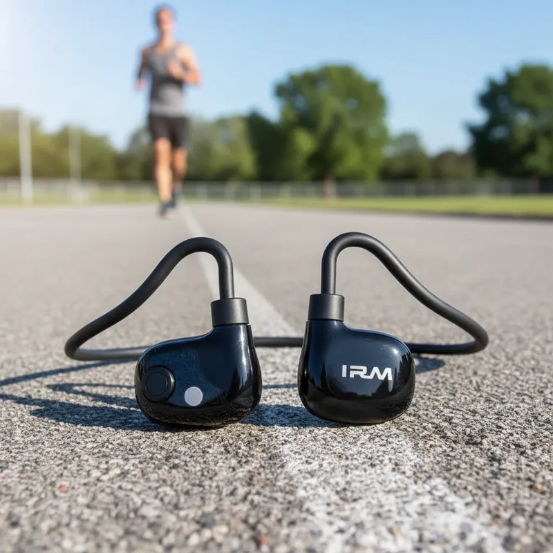 AUDIFONOS DEPORTIVOS S19 BLUETOOTH IMPERMEABLES CON MICROFONO COLOR NEGRO - 2