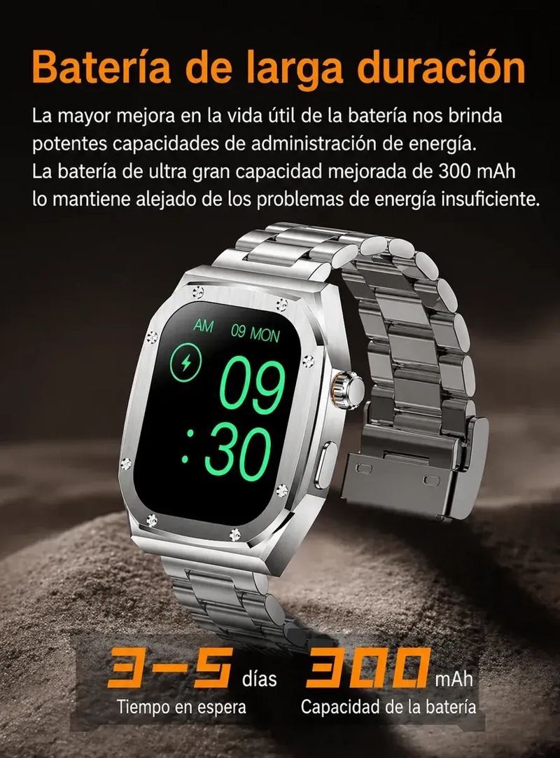 SMARTWATCH Z17 MAX BLUETOOTH PANTALLA AMOLED 2.01' COMPATIBLE ANDROID IPHONE - 4