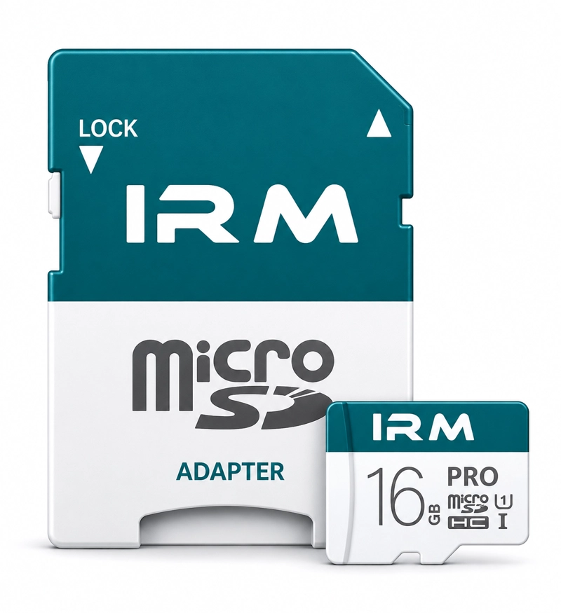TARJETA MICRO SD 16GB CLASE 10 CON ADAPTADOR PARA CELULARES Y CAMARAS - 1