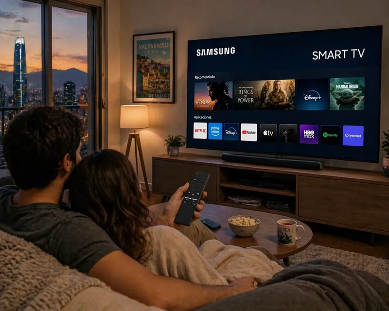 CONTROL REMOTO COMPATIBLE CON SAMSUNG SMART TV REEMPLAZO UNIVERSAL - 5